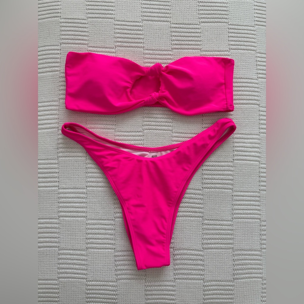SHEIN Bandeau Bikini Set